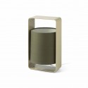 FARO LULA SOBREMESA VERDE OLIVA+VERDE OSCURO