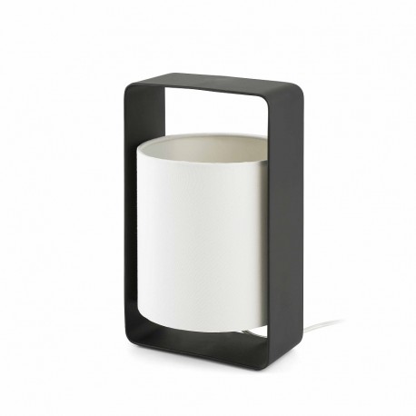 FARO LULA SOBREMESA NEGRO+BLANCO