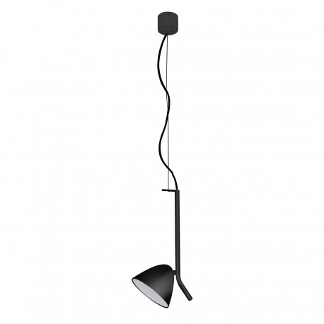FARO FLASH LAMPARA COLGANTE NEGRO 1L