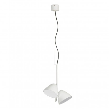 FARO FLASH LAMPARA COLGANTE BLANCO 2L