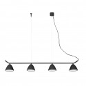 FARO FLASH LAMPARA COLGANTE NEGRO 4L