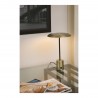 FARO HOSHI LED SOBREMESA ORO SATINADO Y NEGRO