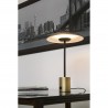 FARO HOSHI LED SOBREMESA ORO SATINADO Y NEGRO